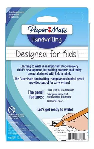 Paper Mate Handwriting Triangular Mechanical Pencil Set