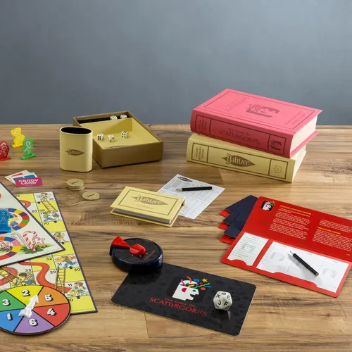 Ws Game Company Colección De 15 Juegos De Mesa Para Estant.
