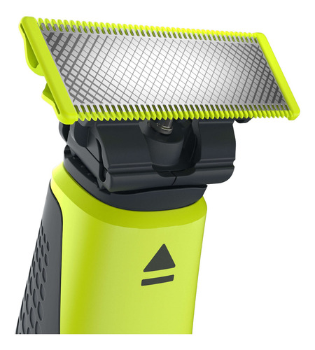 Imagen 5 de 6 de Afeitadora Philips OneBlade QP2510 verde lima y gris marengo 100V/240V