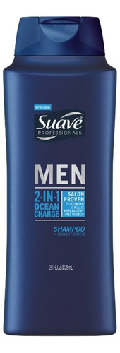 Suave Hombres 2 en 1 champú + Acondicionador, Carga Océ.