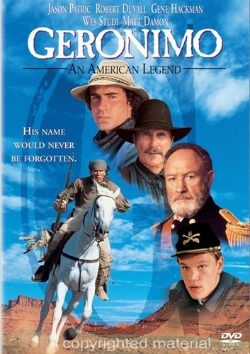 Dvd Geronimo An American Legend / Subtitulos En Ingles