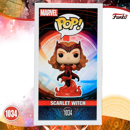 Imagen 6 de 7 de Funko Bruja Escarlata #1034 Doctor Strange Multiverso Locura