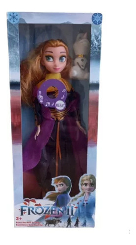 Muñeca Frozen Ana Con Sonido Libre Soy