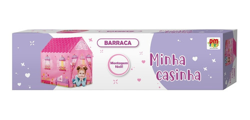 Barraca Infantil Juvenil Menina Tenda Casinha Fácil Montagem