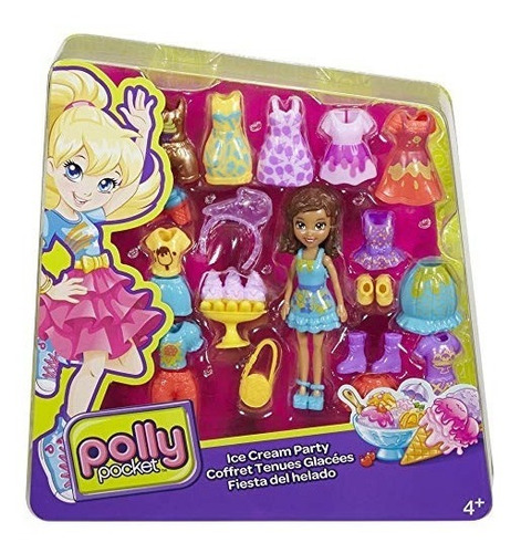 Mattel Polly Pocket - Ice Cream Party (dwd01) By Phonograph