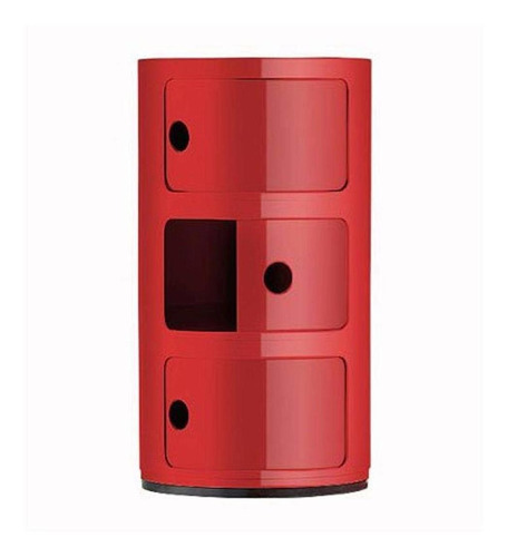 Kartell 496710 componibili Contenedor Rojo Por Kartell