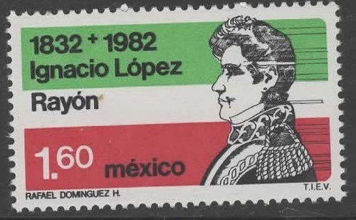 México 1982 Ignacio López Rayón   Idependencia