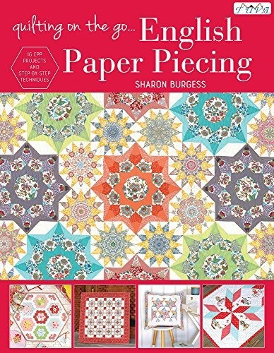 Book : Quilting On The Go English Paper Piecing - Burgess,.