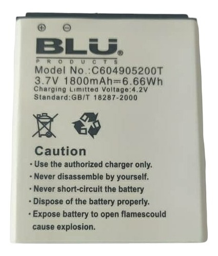 Batería Blu Dash 4.5 C604905200t (0065) 