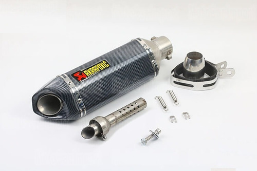 Tubo De Escape Akrapovic Resonador Moto Delivery Gratis*