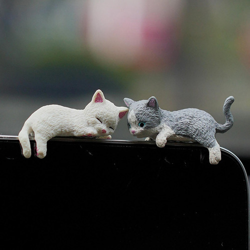 Figuras De Gatos Gatos En Miniatura Estatuas De Pantalla 4x