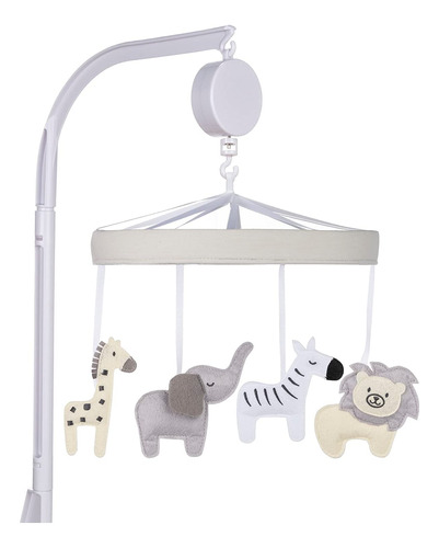 Safari Adventure Crib Mobile With Music, Crib Mobile Ar...