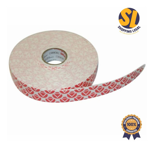 Imagem 3 de 5 de Fita Dupla Face Fixa Pro 12mmx2m - Adelbras Kit Com 10 Unid.
