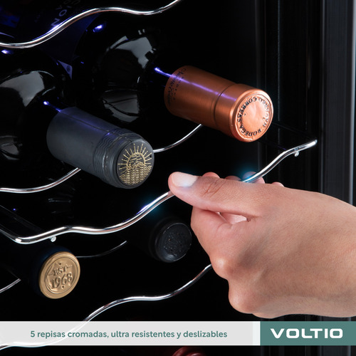 Cava Enfriador De Vinos Para 18 Botellas Frigobar 110-120v