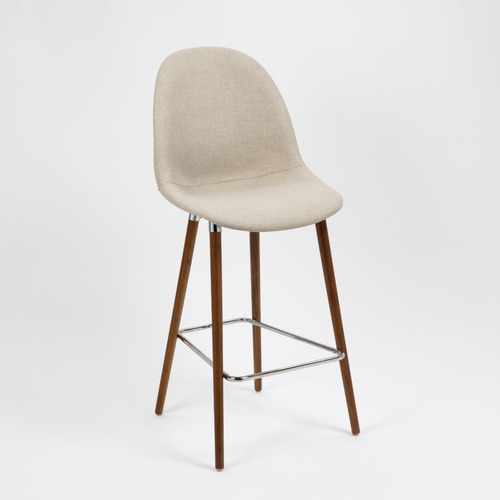 Imagen 1 de 8 de Banqueta Nina Wood Diseño Premium Tapizada Rossi