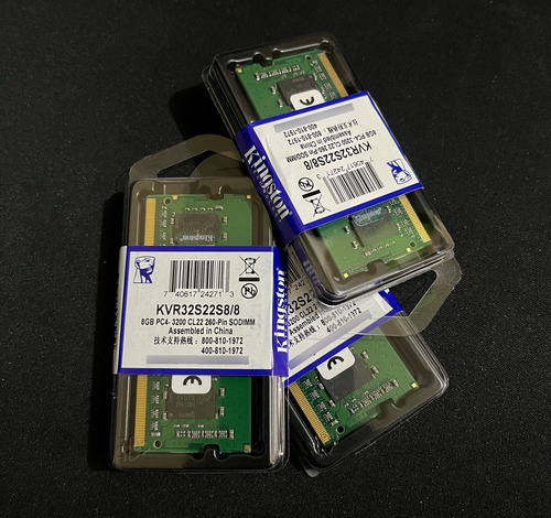 Memoria Ram 8gb 3200mhz Kingston (laptop)