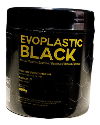 Restaurador De Plasticos Negros Evoplastic Black Marca Evox