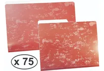 Comprar Carpeta Fibra Marrón Tamaño Oficio,  Paq-75un  Con Ganchos