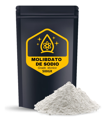 Molibdato De Sodio Molibdeno Soluble X 500 Gr