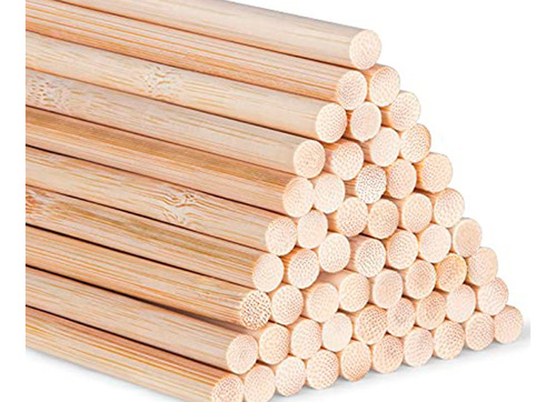 Varillas Madera Redondas Ø 10mm X10 Unidades Todo Varillas