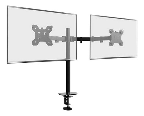 Soporte Dual Monitor De Escritorio, Ajustable Hasta 32 Pulga