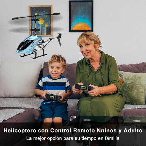 Avión De Control Remoto Anti-caída Con Luz ,regalo Navidad