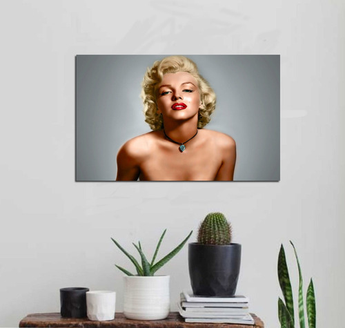 Vinilo Decorativo 20x30cm Marilyn Monroe Diva Mirada