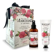Comprar Marchand D Aromes Kit Crema De Manos Cuerpo Y Fragance Mist Fragancia Rosas Rojas e Oud