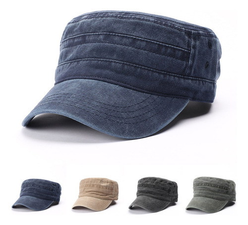 Mz Gorra Clásica Ajustable De Cadete Militar Del Ejército