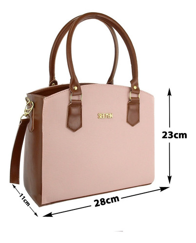 Imagem 2 de 10 de Bolsa Feminina Com Carteira E Mochila Promoção Hoje
