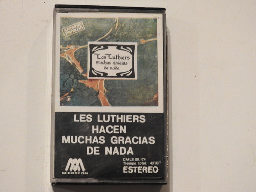 Ca 0164 - Les Luthiers Hacen Muchas Gracias De Nada 