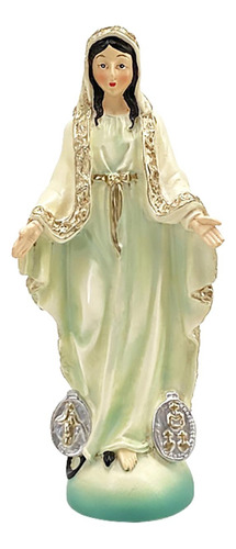 Figura Católica, Escultura, Decoración De Mesa, Beige