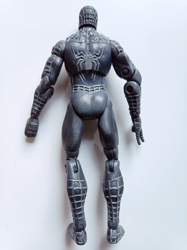 Black Suit Spider-man Catapult Attack Action Hasbro 2007 (Usado)