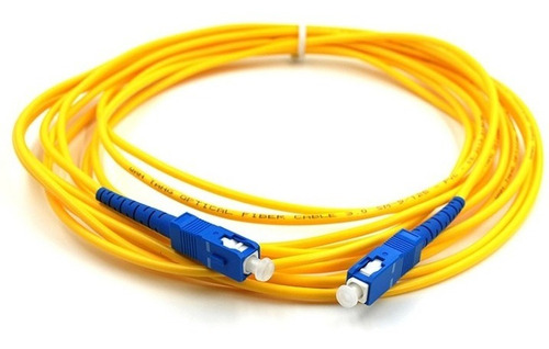 Cable De Fibra Optca Sc/upc 10 Metros Ideal Para Modem