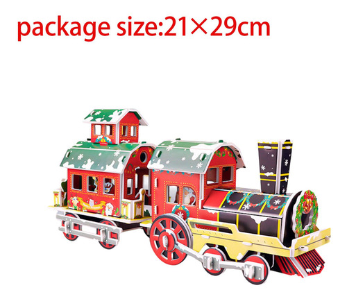 Diy Casas De Navidad Decoración Actividades Favor De Tren L