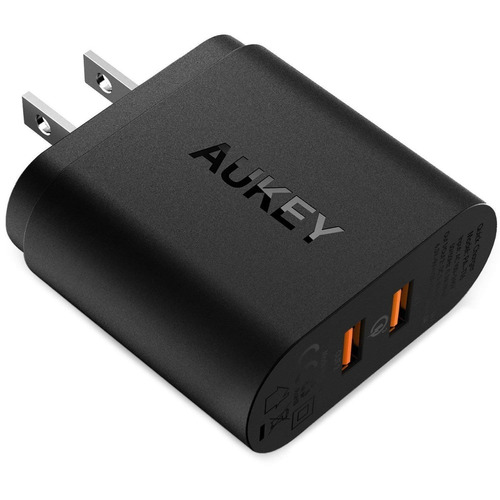 Cargado Usb Aukey Carga Rapida 3.0 Dual Qualcomm Entrega Ya