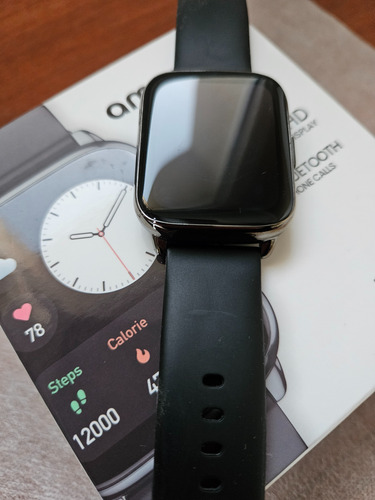 Smartwatch Amazfit Pop 2 Impecable! Negro (Usado)