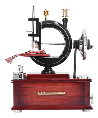 Caja De Música Para Máquina De Coser Clockwork, Estilo Retro