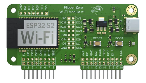 Placa De Desenvolvimento Do Módulo Wifi Devboard Flipper Zer