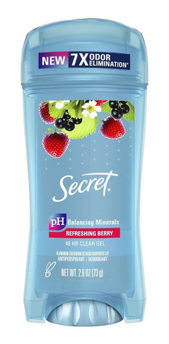 Antitranspirante En Gel Secret Refreshing Berry 73g
