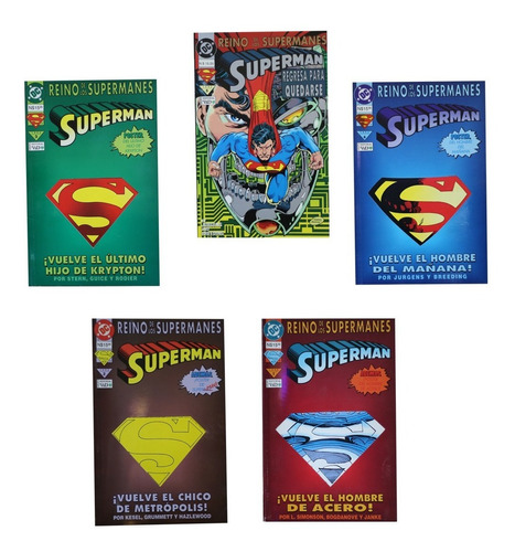 Colección Reino De Los Supermanes 1993