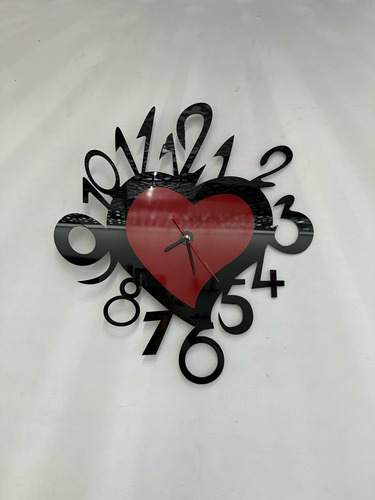 Reloj De Pared Corazón