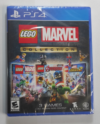 Lego Marvel Collection Warner Bros. Ps4  Físico Nuevo
