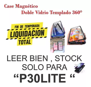 Case Funda Magnético Original Doble Vidrio P30pro/p20/30lite