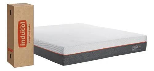 Colchão Casal Enjoy Inducol 138x188cm C/ Visco 25cm Altura INDUCOL por SONNUS 4.