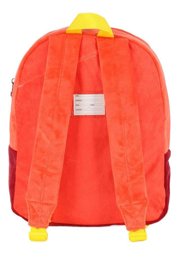 Mochila Escolar Infantil Luxcel Patrulha Canina Vermelha Is4