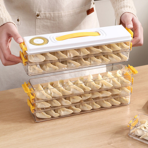 Caja For Albóndigas Gap Storage, Color Amarillo