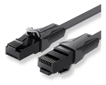 Comprar Cable de red Vention Cat6 Certificado - 1 metro Plano ultra fino y liviano  - Premium Patch cord - UTP Rj45 Ethernet 10gbps - 250 Mhz - cobre - Pc - Notebook - servidores - Negro - IBABF