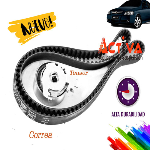 Kit Distribucion Chevrolet Astra 2.0 8v Nafta