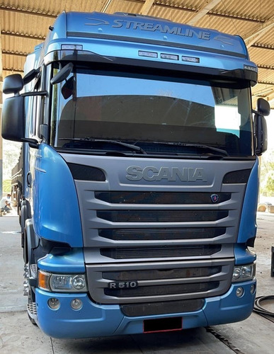 Imagem 2 de 14 de Scania R 510 2018 6x4 Mola Retarder